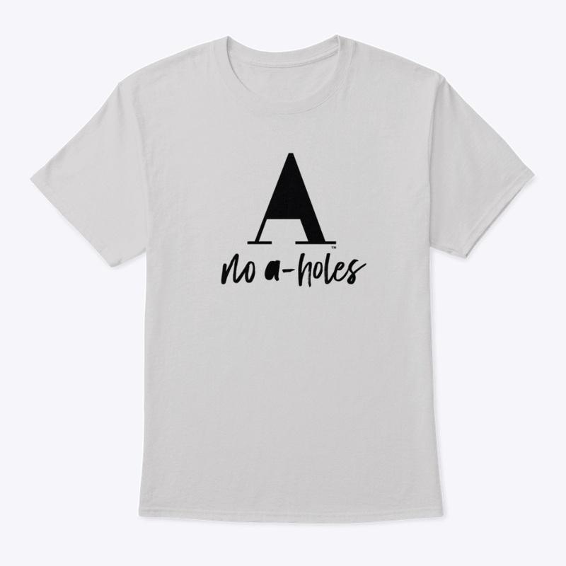 No A-Holes™ Logo on Light Merch